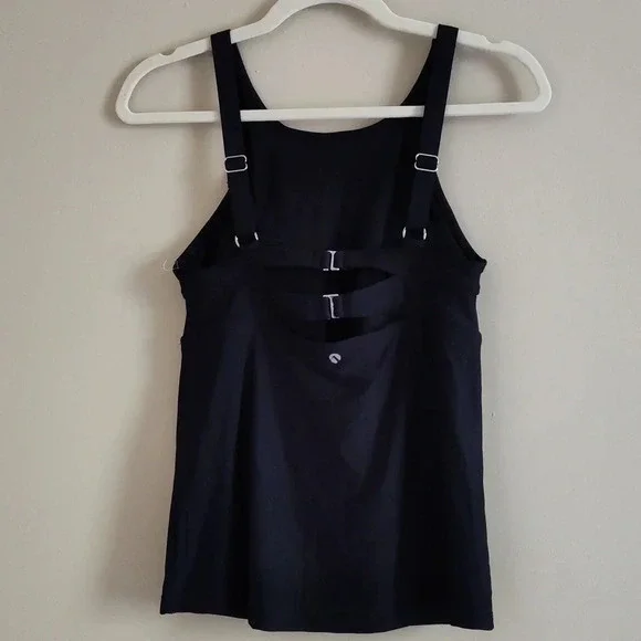 Next Black Tankini Swim Top Size Small | Racerback Modest Swimwear - Picture 2 of 5